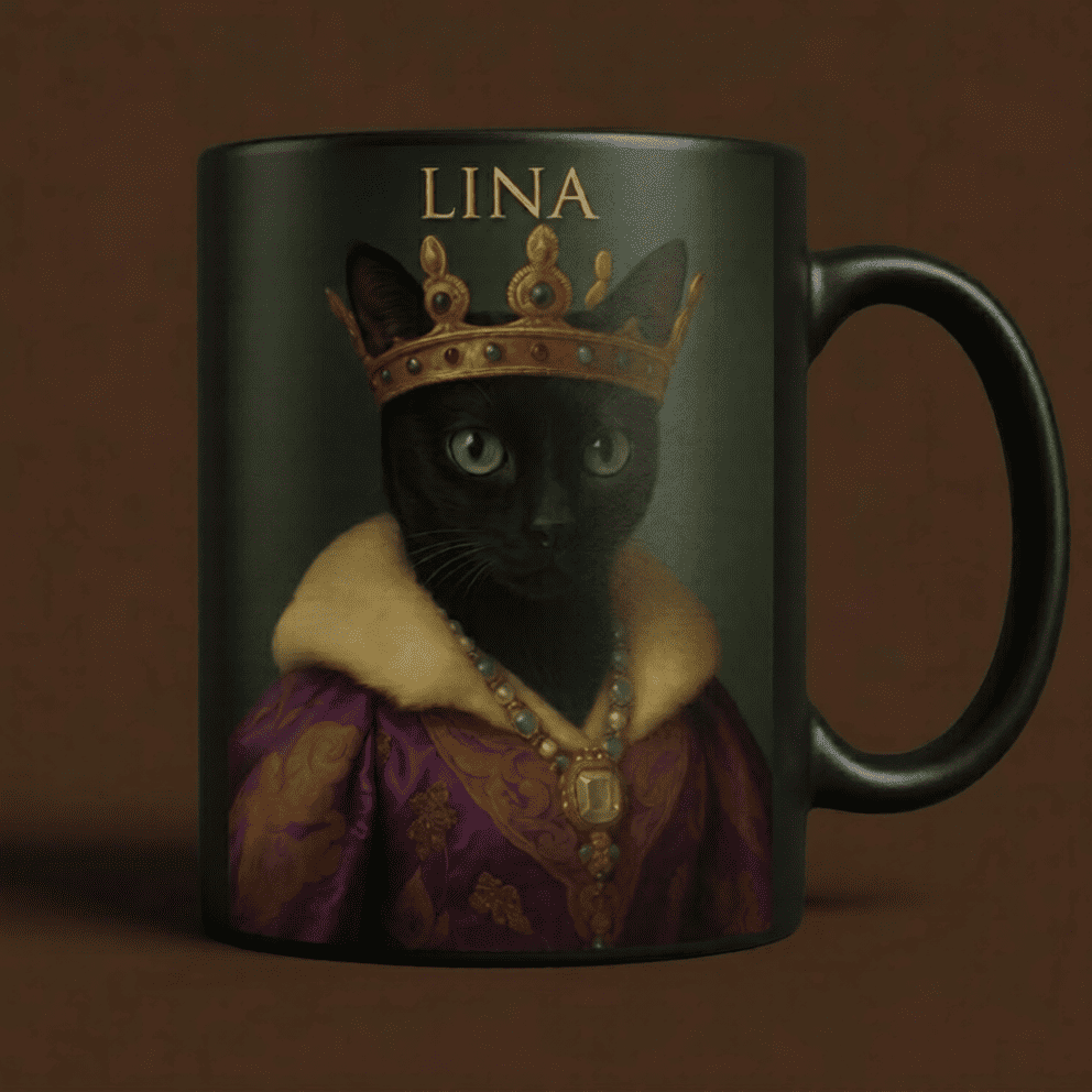 The Noble Chalice — Custom Royal Pet Mug